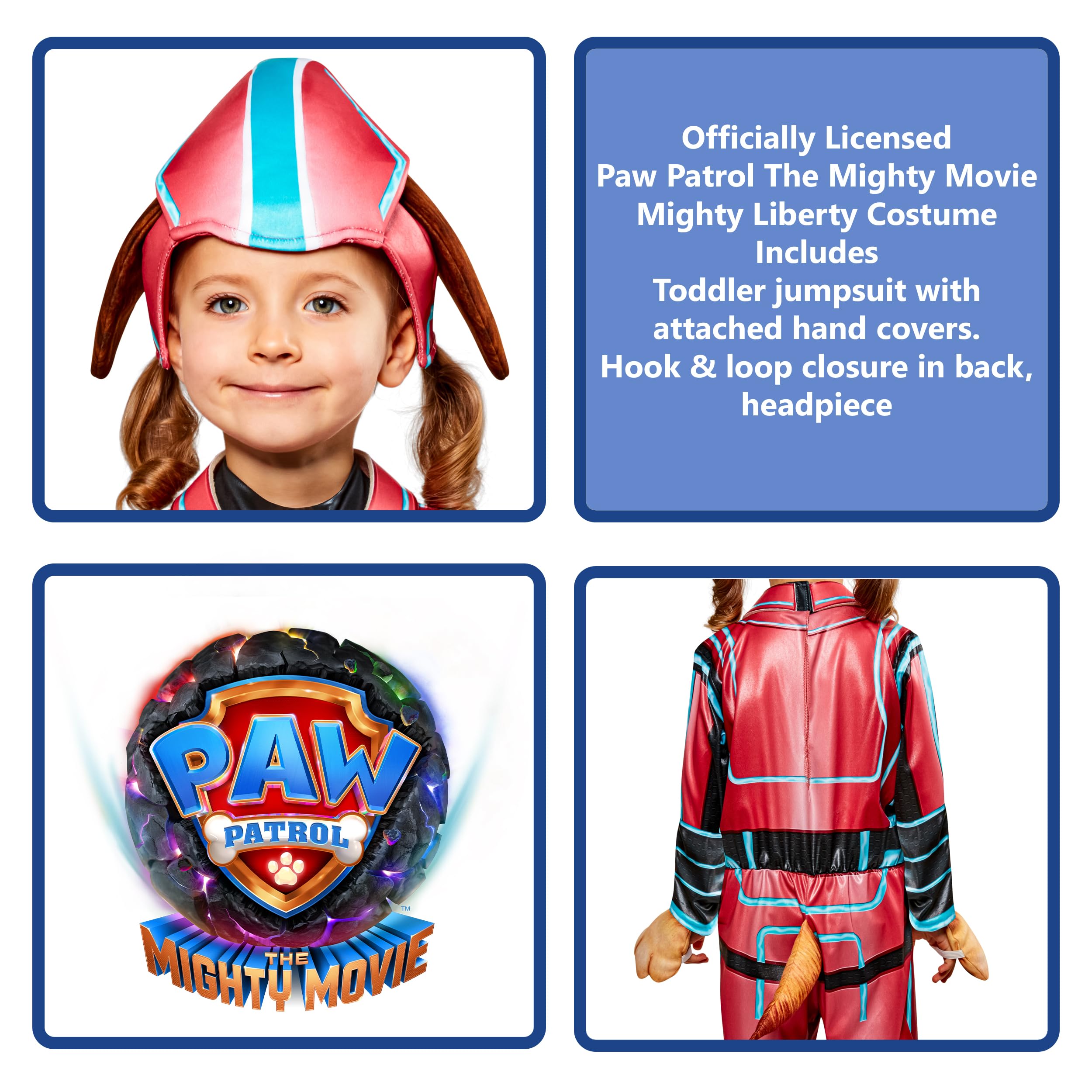 rubie-s-deluxe-paw-patrol-liberty-kost-m-kleinkind-jumpsuit image 2