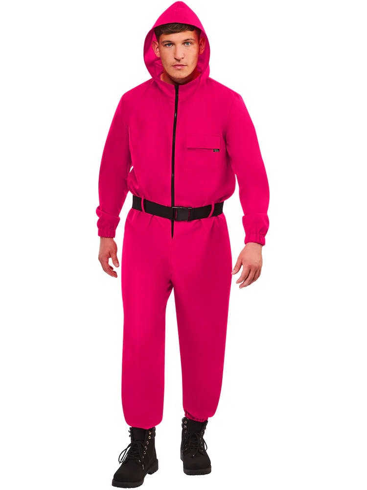 rubies-squid-game-w-chter-kost-m-overall-rot-erwachsene image 7