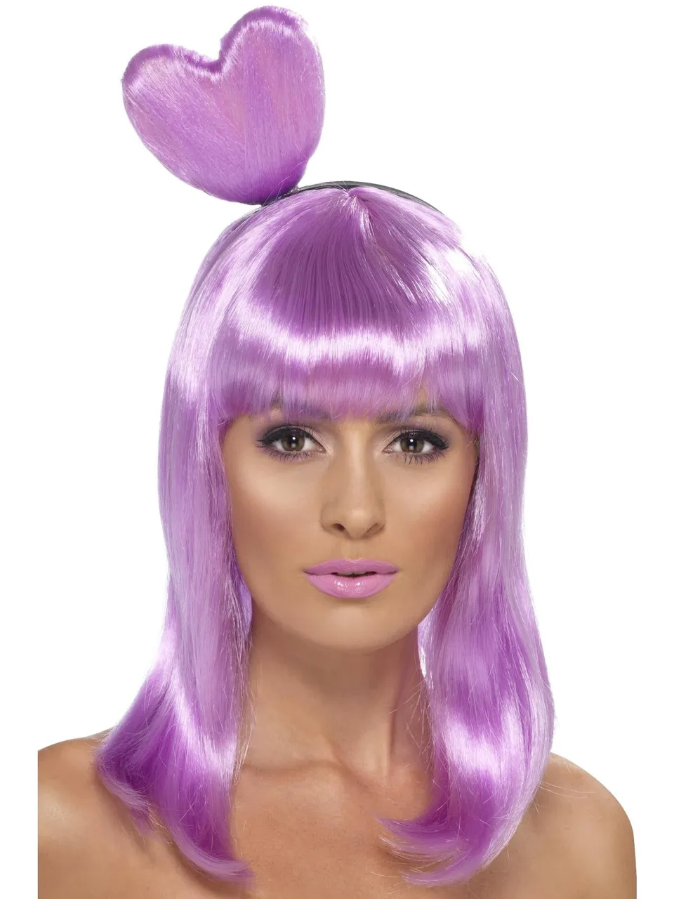 smiffys-fever-candy-queen-per-cke-lila-lang-mit-herz image 1