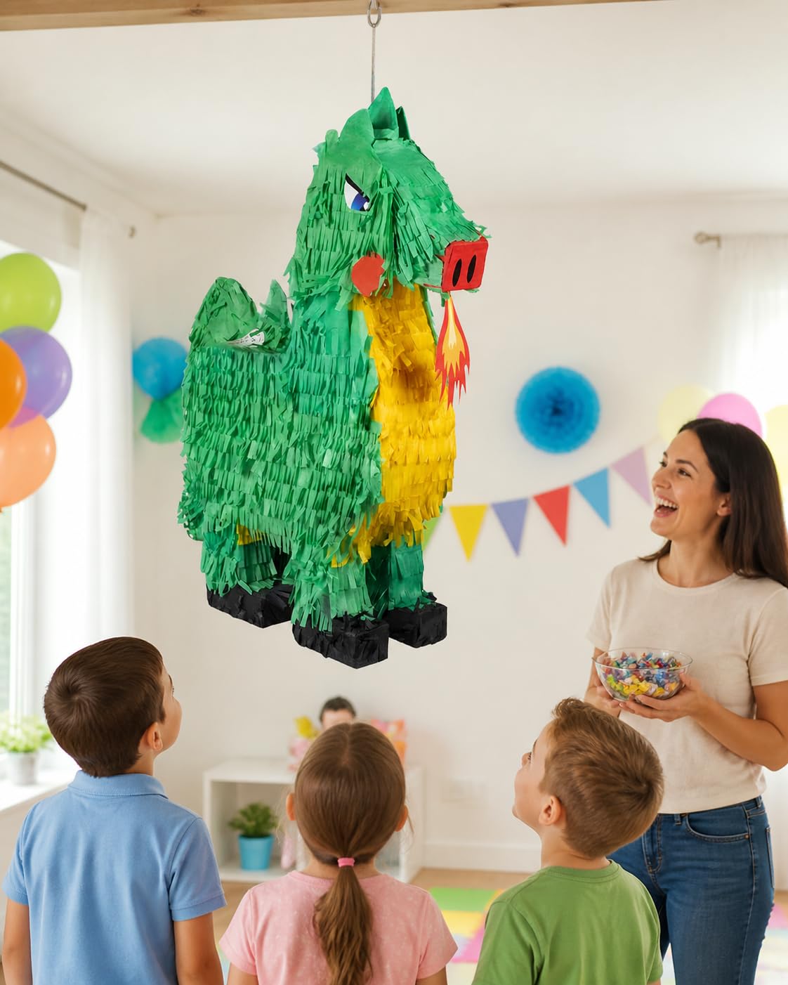 boland-pinata-drache-gr-n-49x47-cm-zum-bef-llen image 7