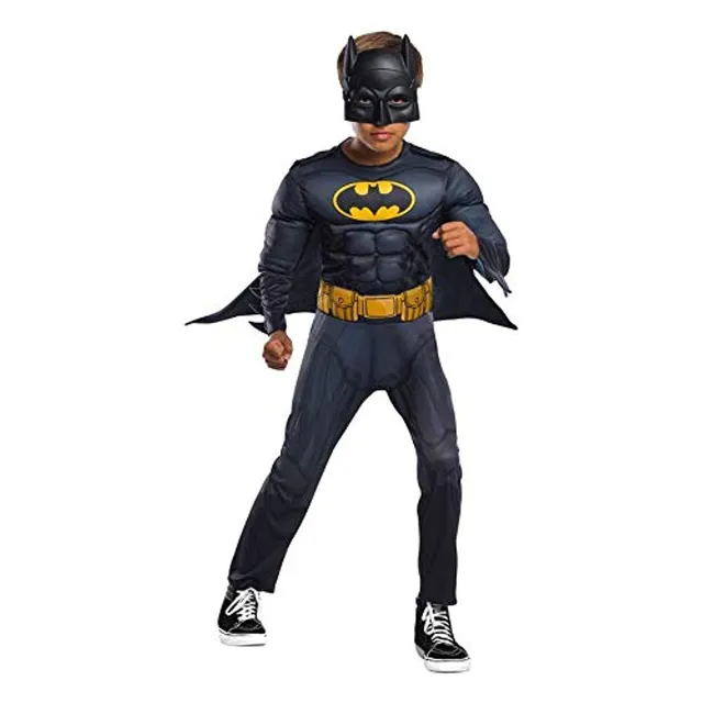 rubie-s-deluxe-batman-kost-m-mit-maske-f-r-jungen image 1