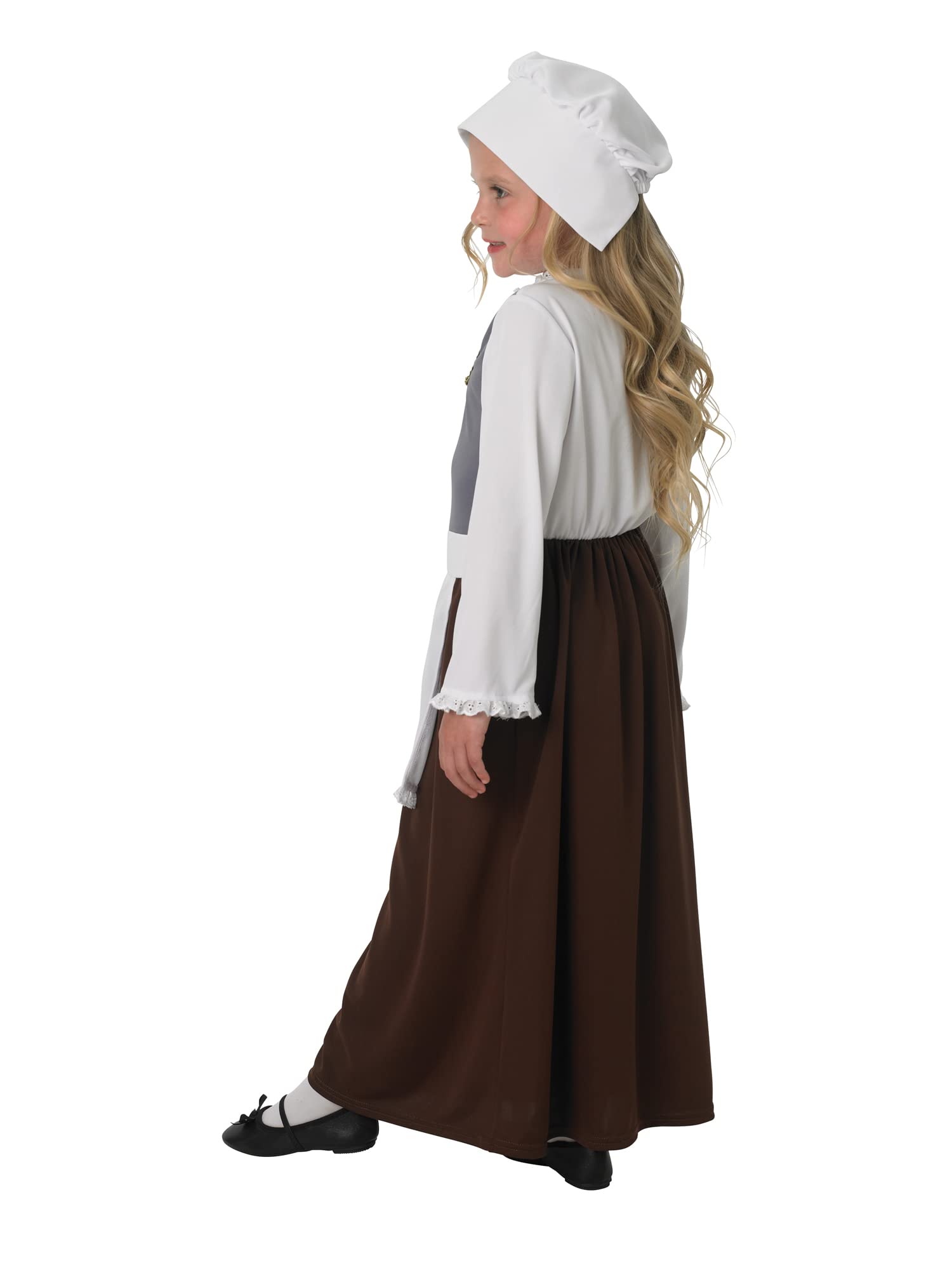 rubie-s-deluxe-poor-tudor-m-dchen-kost-m-3-4-jahre-mit-sch-rze image 2