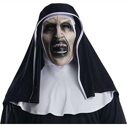 rubie-s-deluxe-horror-nonne-maske-erwachsene-pvc image 2