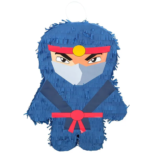 boland-pinata-ninja-pi-ata-33x44-cm-geburtstag-h-ngedeko image 1