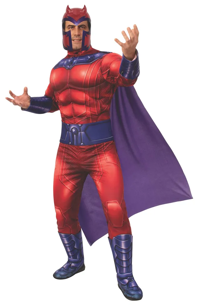 rubie-s-deluxe-marvel-magneto-kost-m-herren-mit-maske-und-umhang image 1