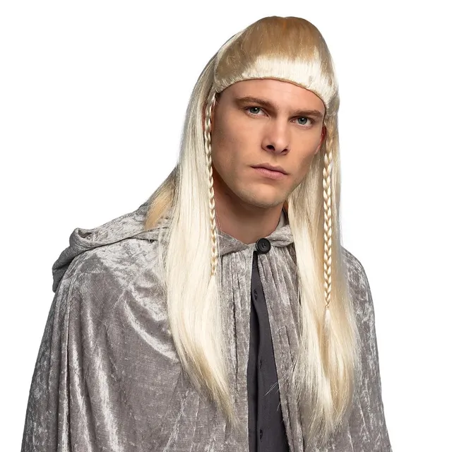 boland-85067-elf-per-cke-blond-lang-mit-z-pfen-erwachsene image 1