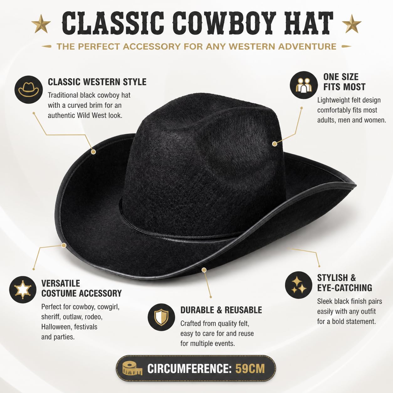 boland-headwear-cowboyhut-erwachsene-schwarz-einheitsgr-e image 2