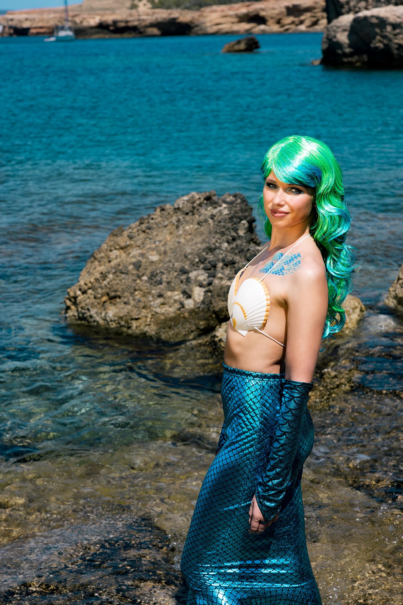 boland-wigs-85742-aqua-per-cke-lang-gr-n-t-rkis-meerjungfrau image 3