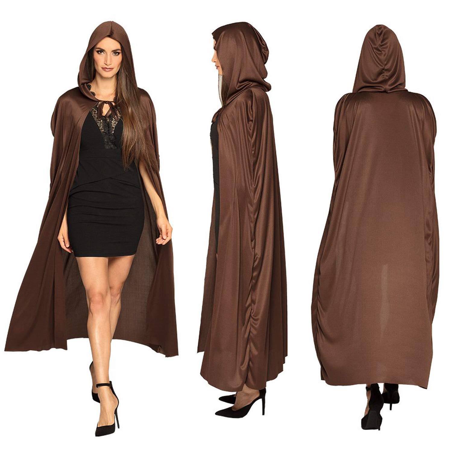 boland-dust-umhang-mit-kapuze-braun-180-cm-unisex image 3