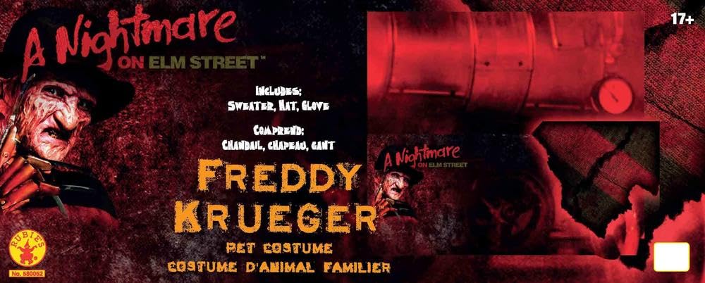 rubie-s-deluxe-freddy-krueger-hundekost-m-gr-e-m image 2