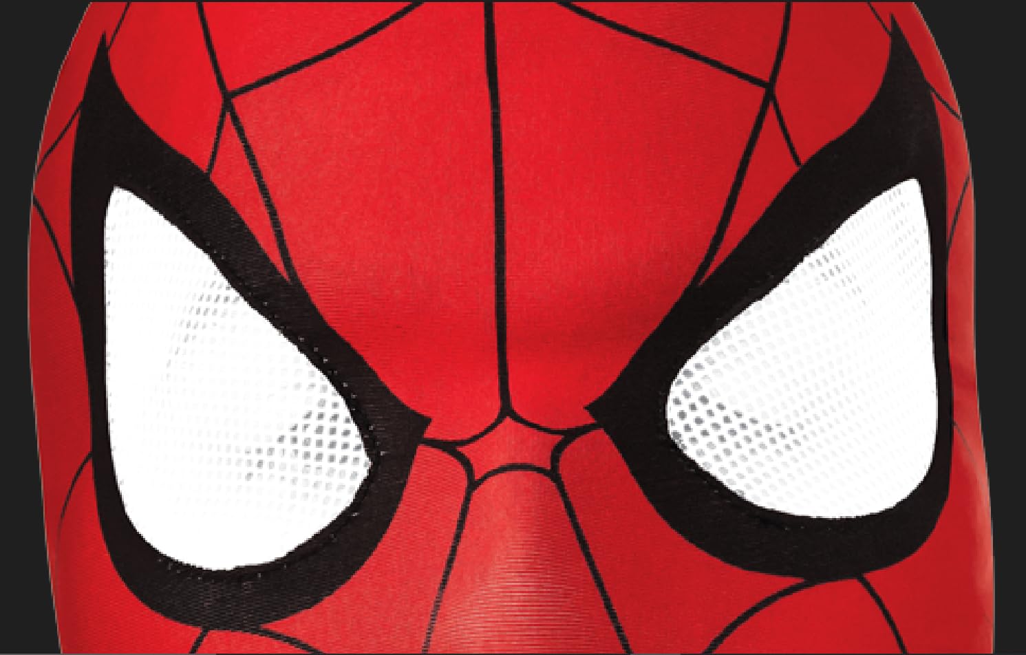 rubie-s-deluxe-marvel-spiderman-sturmhaube-kinder-rot image 3