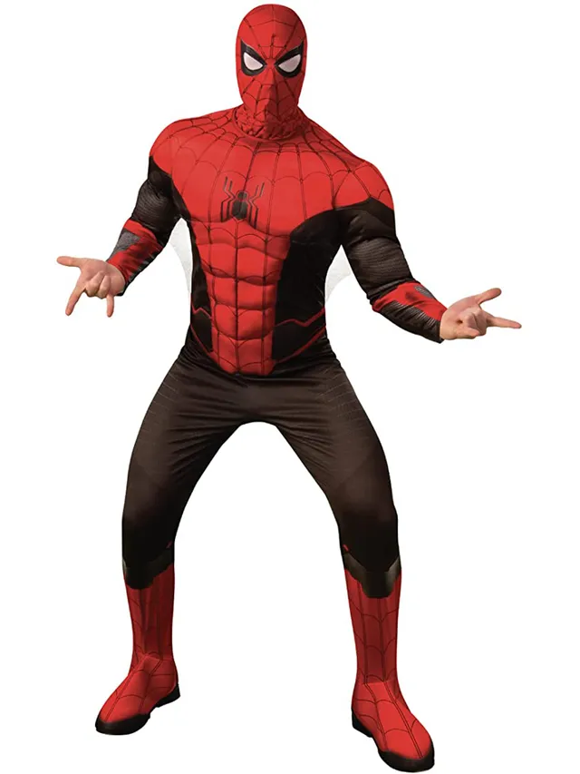 rubies-spider-man-no-way-home-kost-m-erwachsene-rot image 1