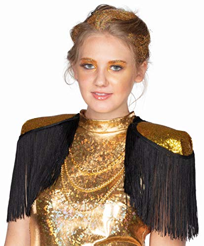 rubie-s-deluxe-schulterklappen-fransen-gold-uniform image 2