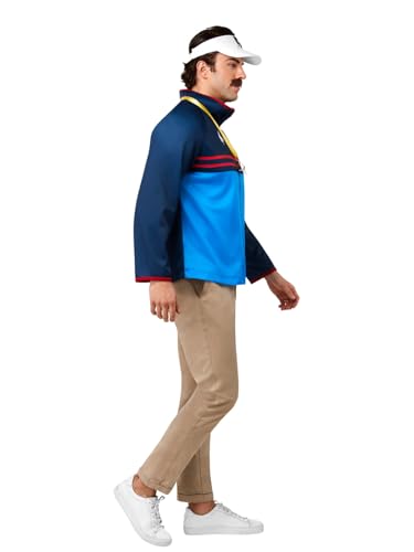 rubie-s-deluxe-ted-lasso-herrenkost-m-xl-mit-jacke-und-schnurrbart image 6