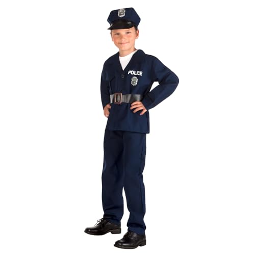 boland-polizist-kinderkost-m-blau-4-tlg-mit-hut image 4