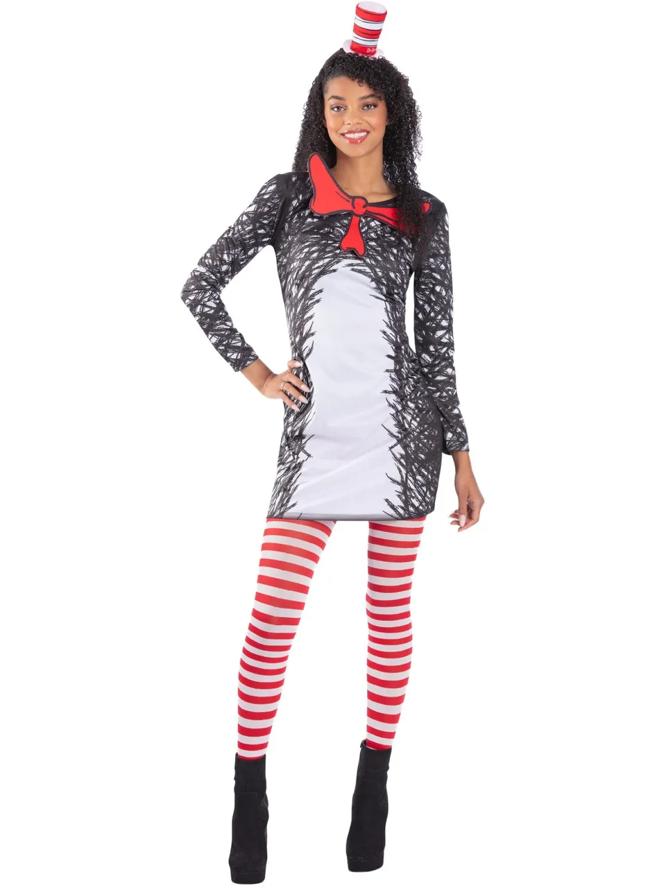 smiffys-fever-cat-in-the-hat-kost-m-damen-l-lizenziert image 1