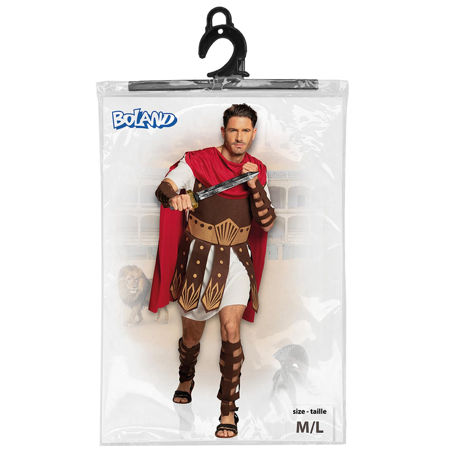 boland-gladiator-herrenkost-m-m-l-50-tunika-mit-umhang image 3