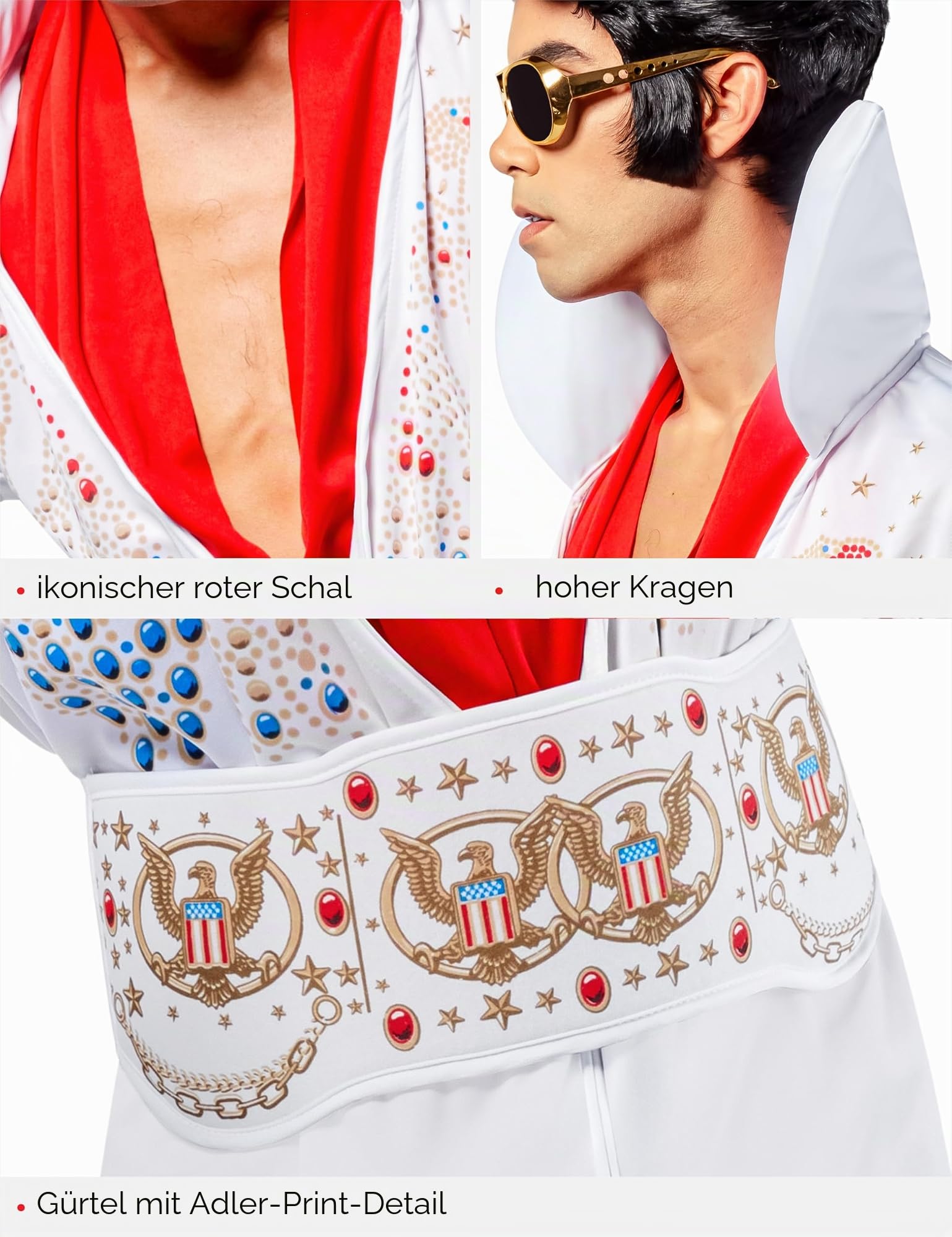 rubie-s-deluxe-elvis-presley-kost-m-wei-gr-m image 6