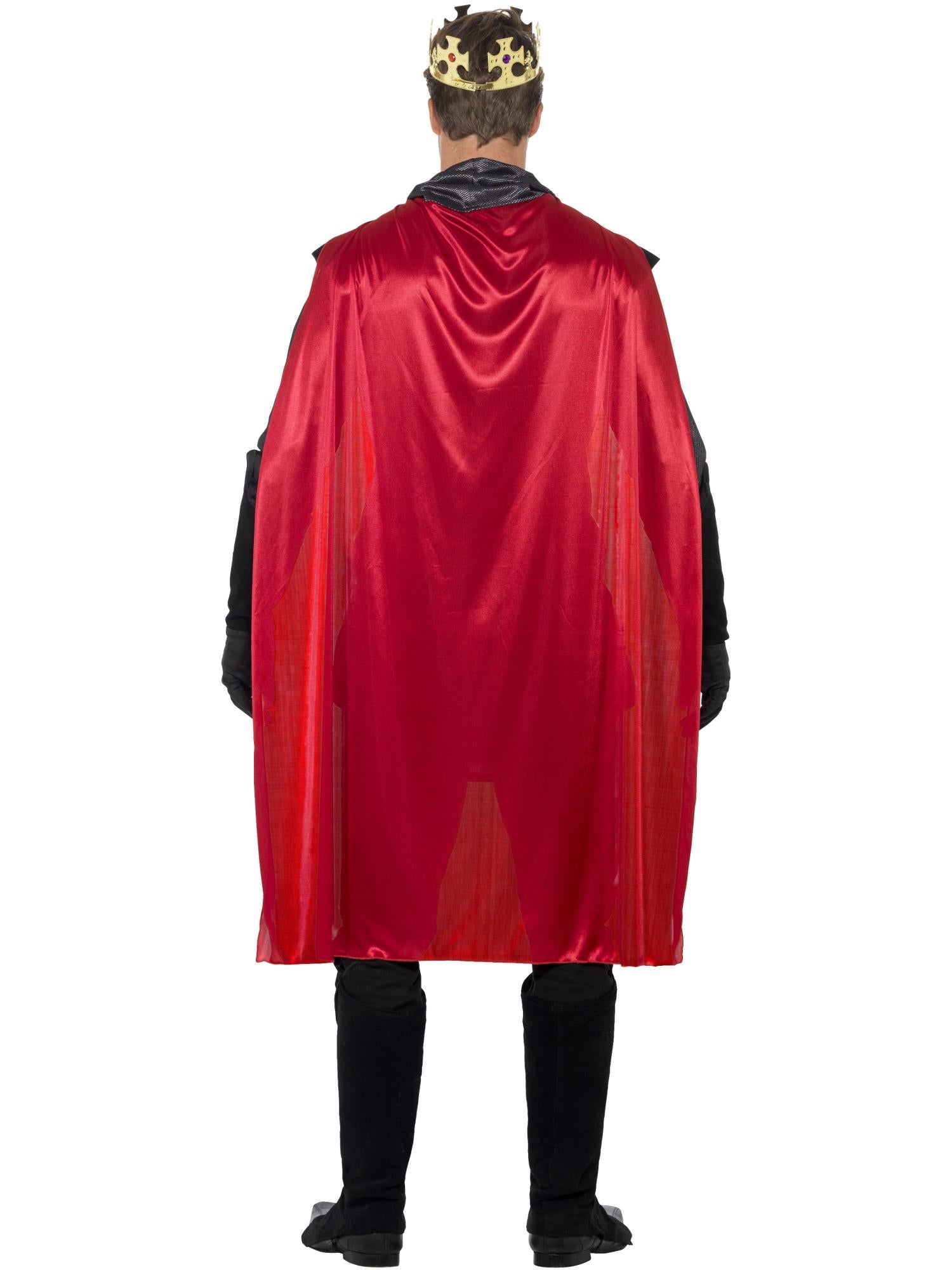 smiffys-fever-king-arthur-kost-m-herren-blau-rot-5-tlg image 2