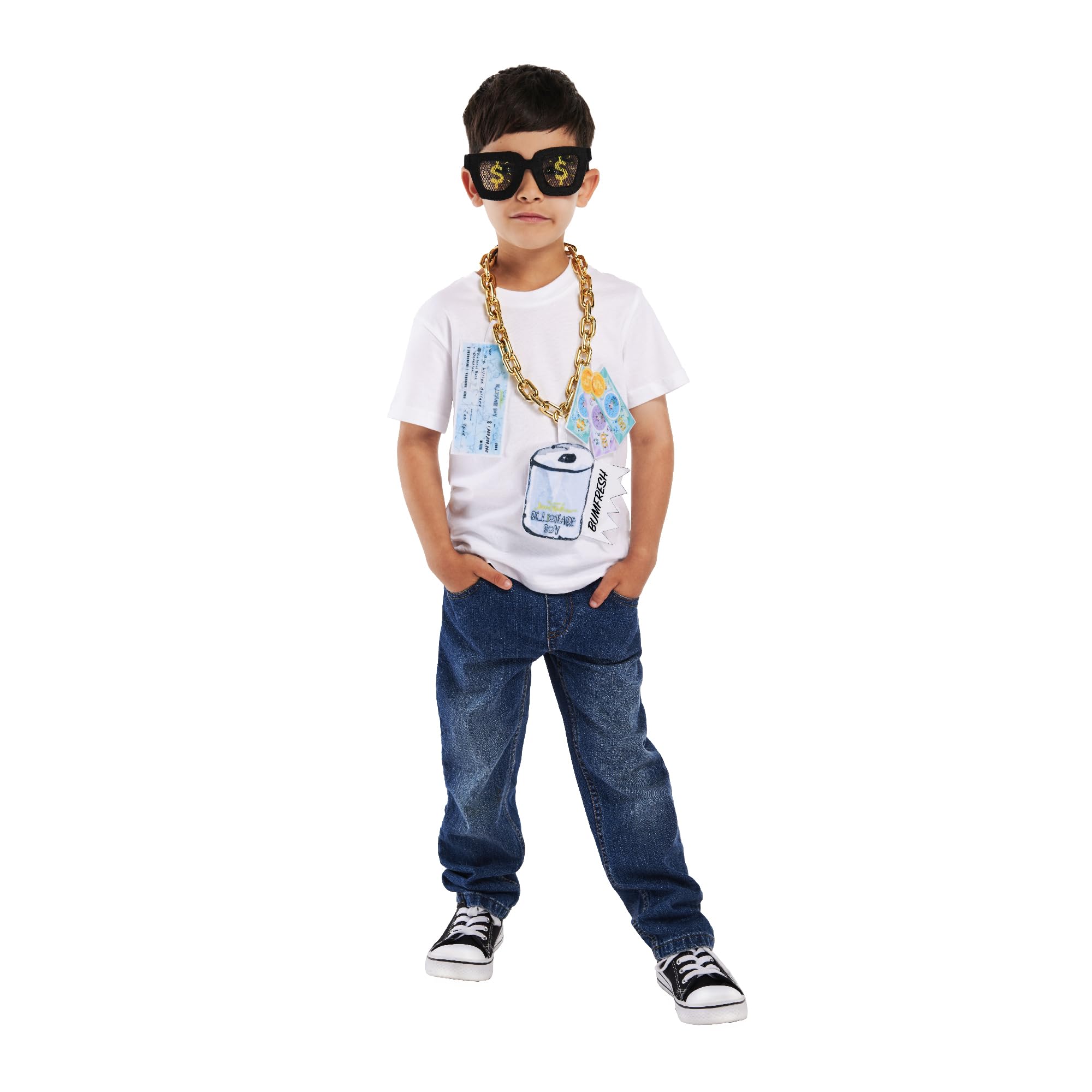 rubie-s-deluxe-billionaire-boy-kost-mzubeh-r-set-kinder-halloween image 1