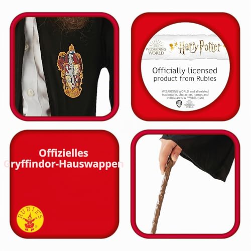 rubie-s-deluxe-hermine-granger-kost-m-set-4-8-jahre image 8