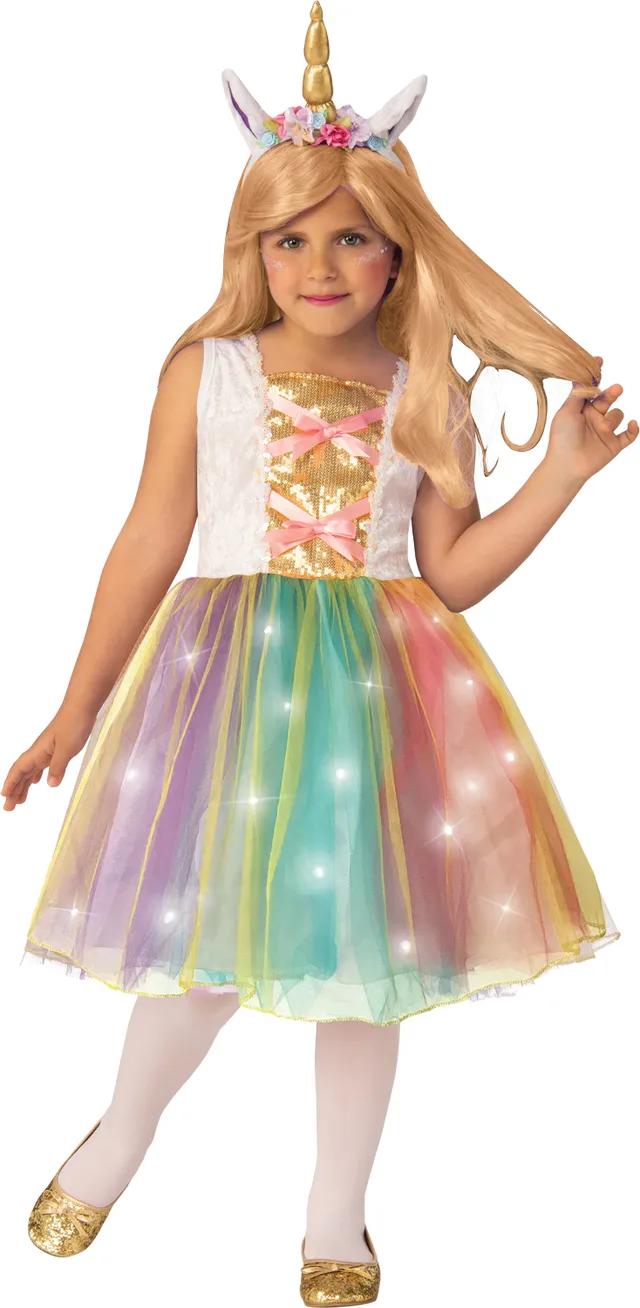 rubies-licorne-lumineuse-einhorn-kost-m-led-kleid-bunt image 1
