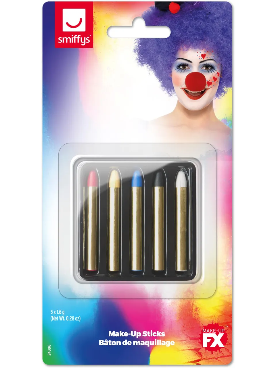 smiffys-makeup-fx-schminkstifte-5-farben-gesicht image 1