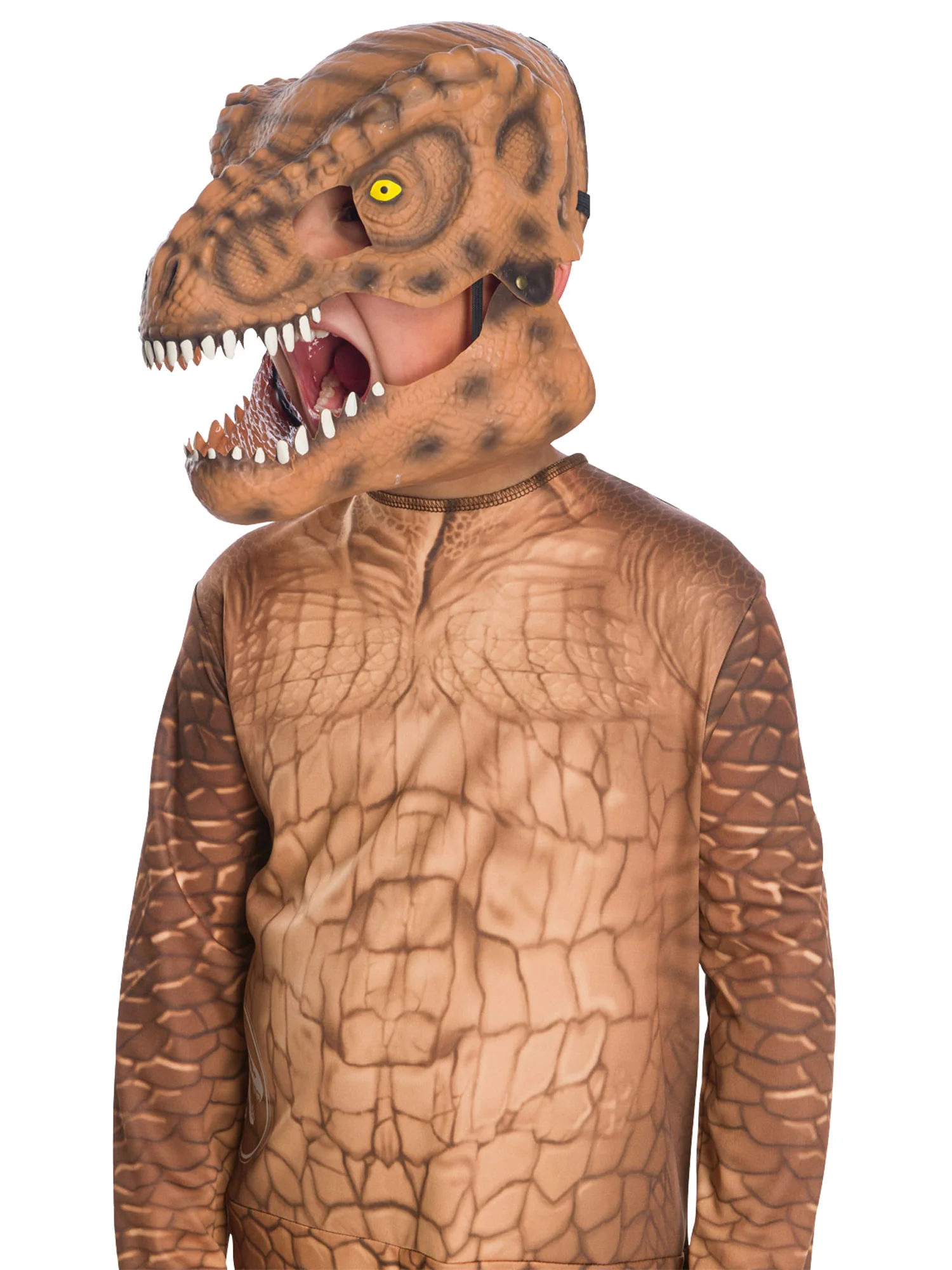 rubies-t-rex-maske-beweglicher-kiefer-pvc-gr-n-einheitsgr-e image 2