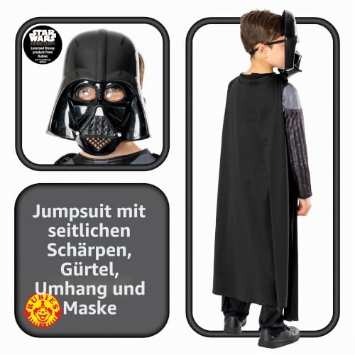 rubie-s-deluxe-darth-vader-kost-m-kinder-m-kenobi-maske image 8