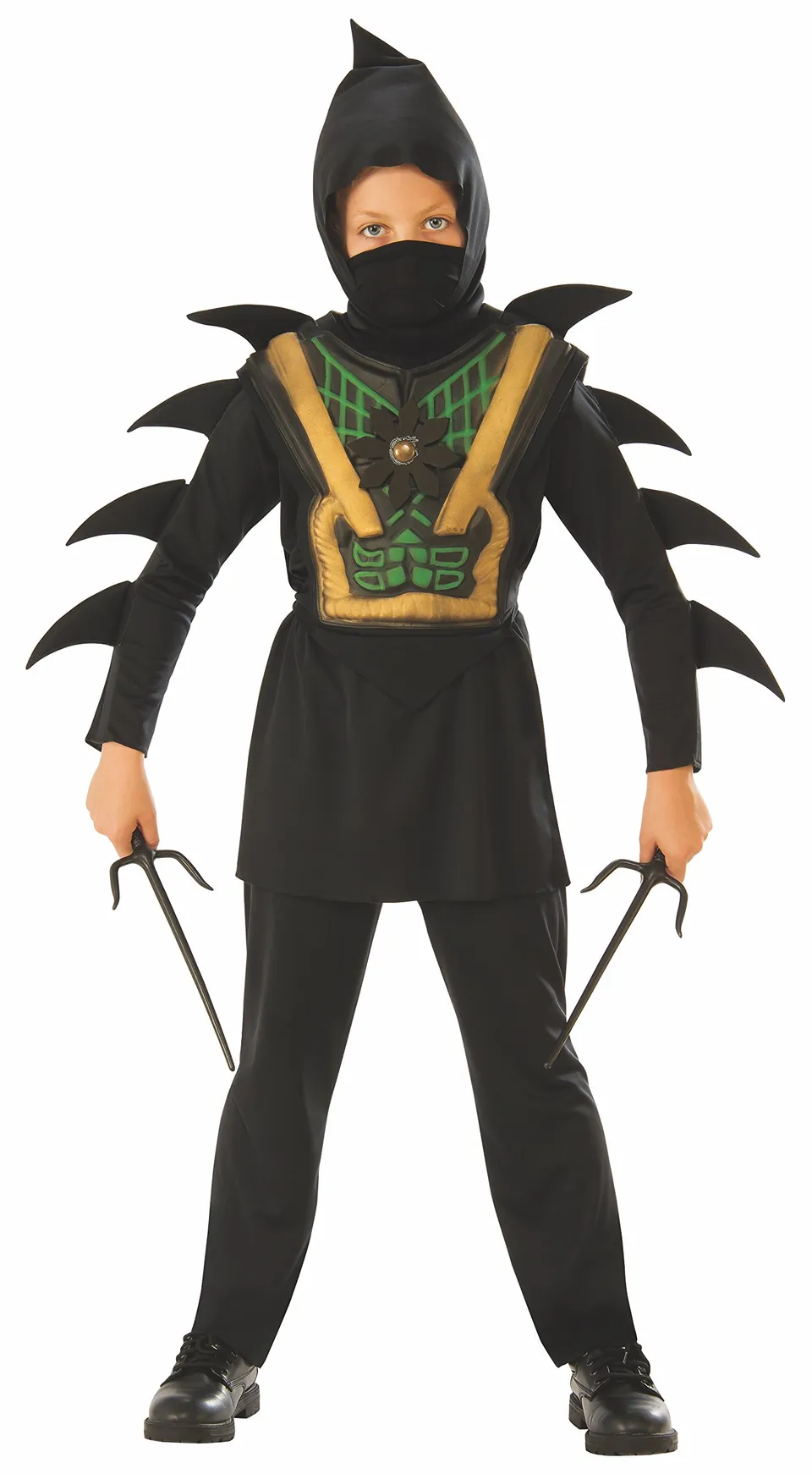 rubie-s-deluxe-mortal-ninja-kinderkost-m-l-7-9-jahre image 1