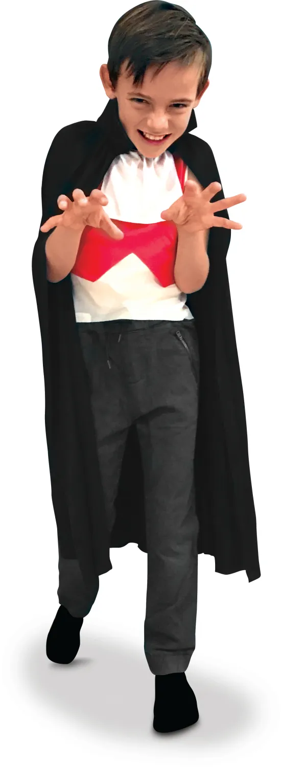 rubies-vampire-entr-e-de-gamme-kost-m-rot-schwarz-mit-cape image 1