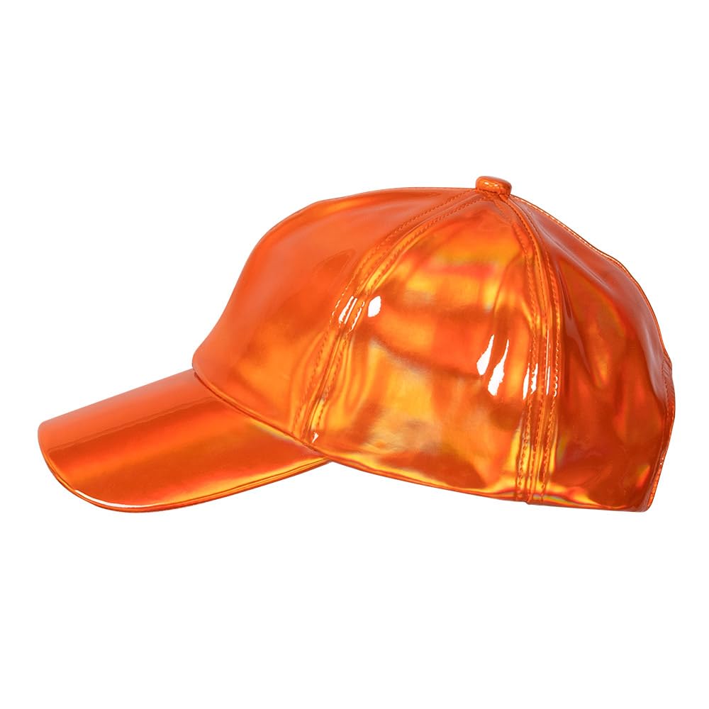 boland-headwear-basecap-holografisch-orange-verstellbar image 3