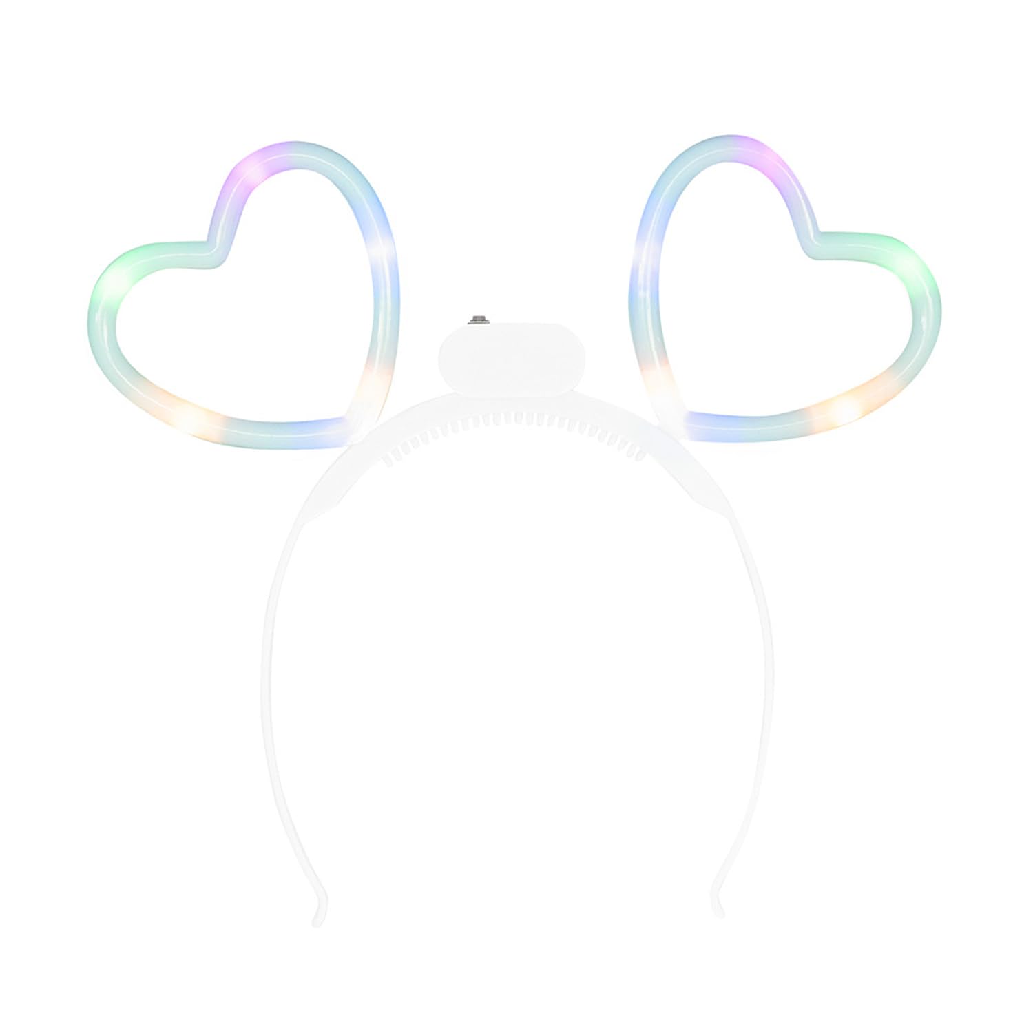 boland-led-haarreif-glowing-hearts-leuchtende-herz-tiara-mit-modi image 1