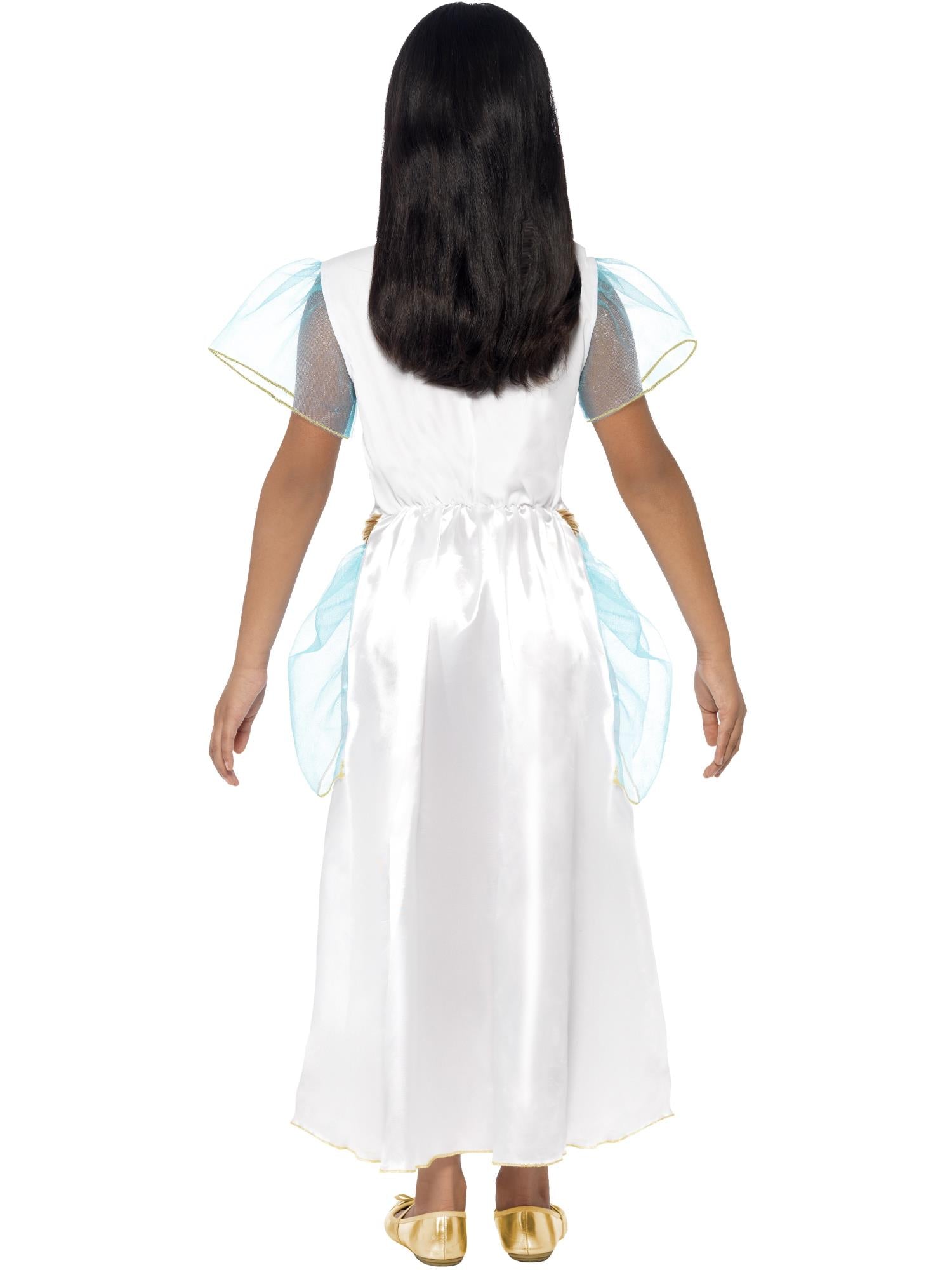 smiffys-fever-cleopatra-kost-m-m-dchen-wei-gold-kleid image 2