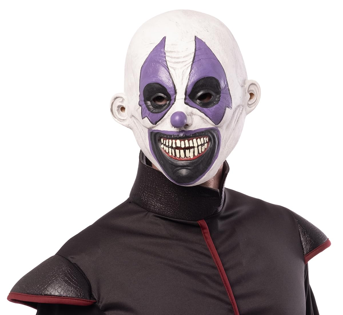 rubie-s-deluxe-clown-maske-erwachsene-halloween-horror image 1