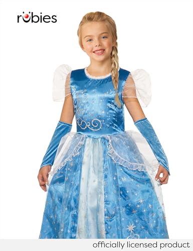 rubie-s-deluxe-prinzessinnenkost-m-m-dchen-5-6-j-blau-elsa image 7