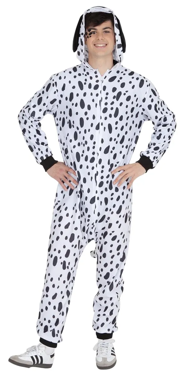 rubie-s-deluxe-dalmatiner-kost-m-jumpsuit-kapuze-erwachsene image 1