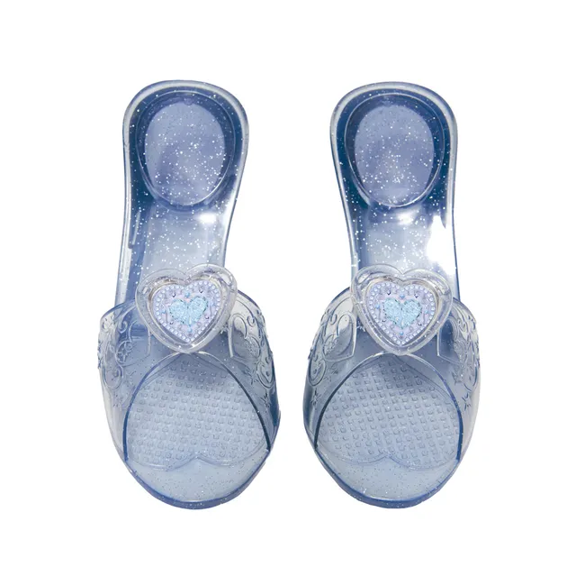 rubies-prinzessin-blau-schuhe-m-dchen-glitzer-herz image 1