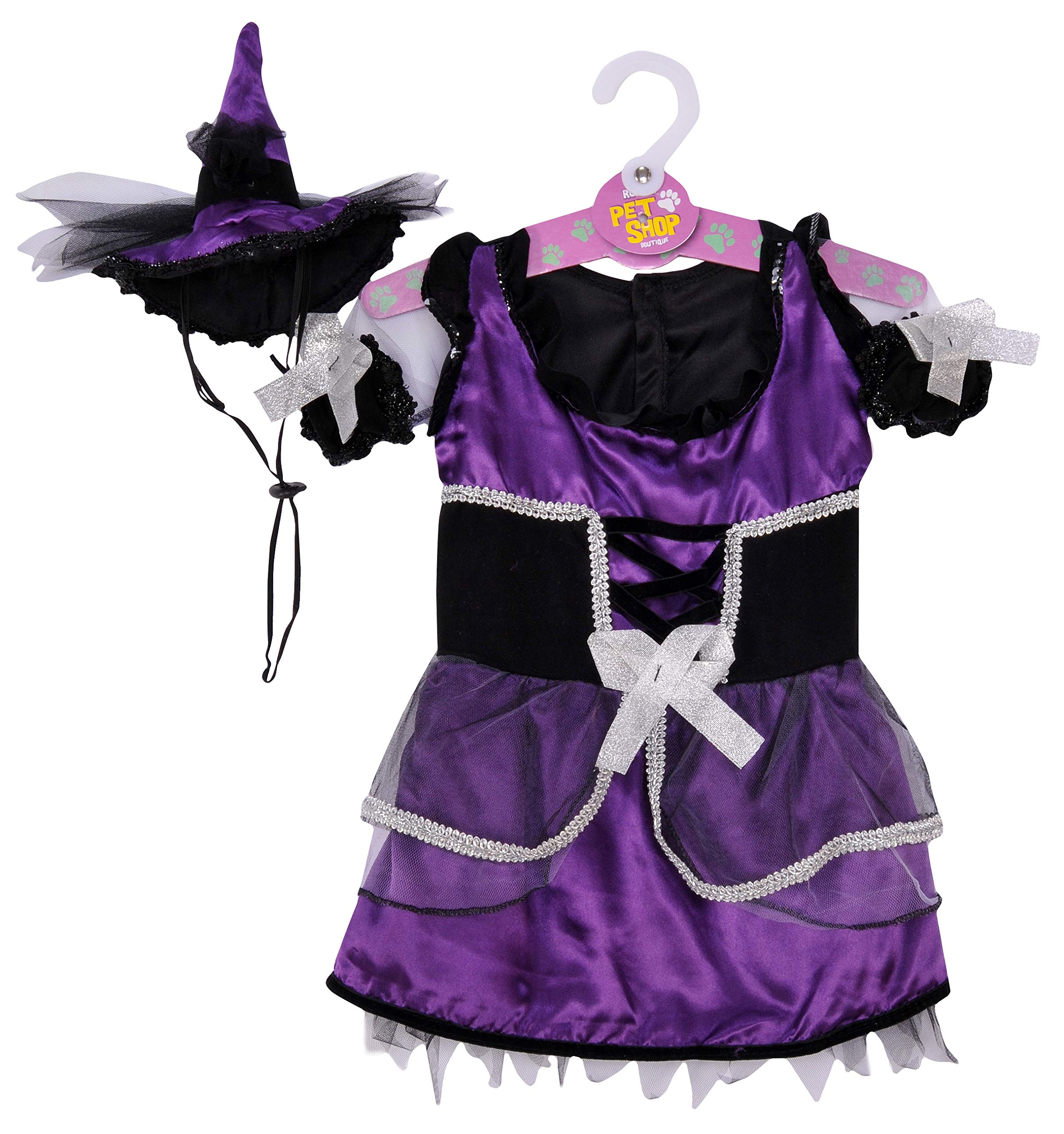 rubie-s-deluxe-purple-witch-haustierkost-m-l-lila image 3