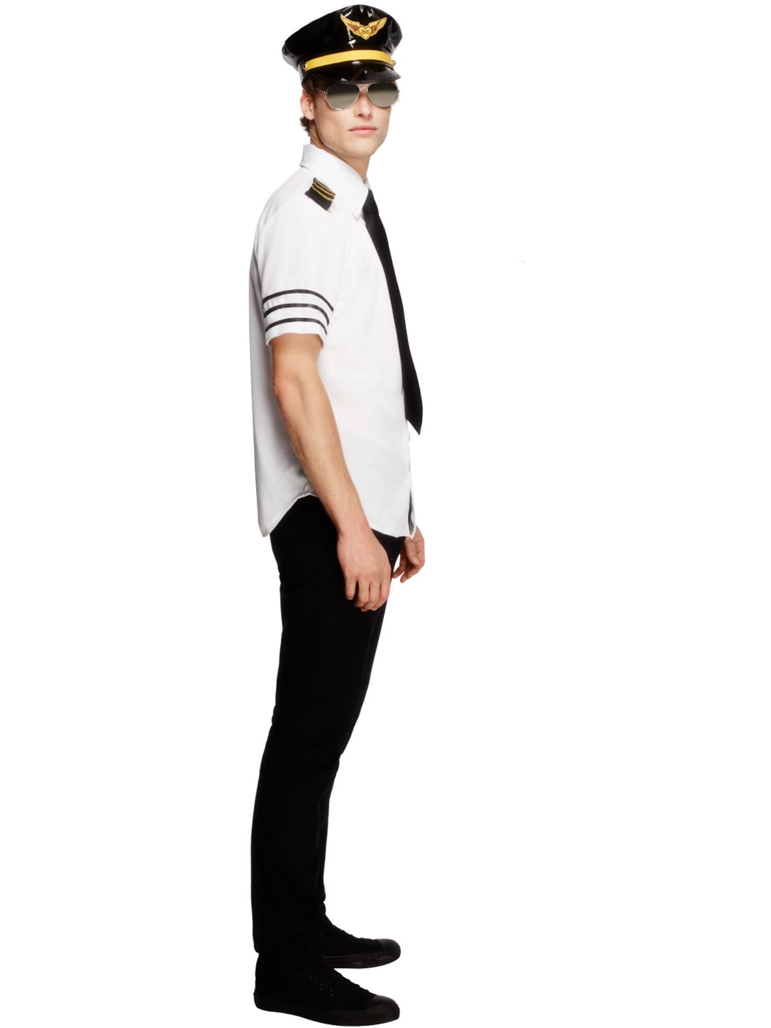 fever-mile-high-pilot-kost-m-herren-m-schwarz-wei image 3