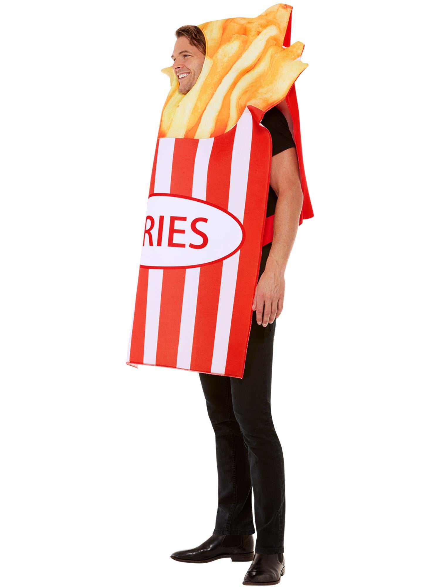 smiffys-fever-pommes-kost-m-rot-wei-einteilig image 3