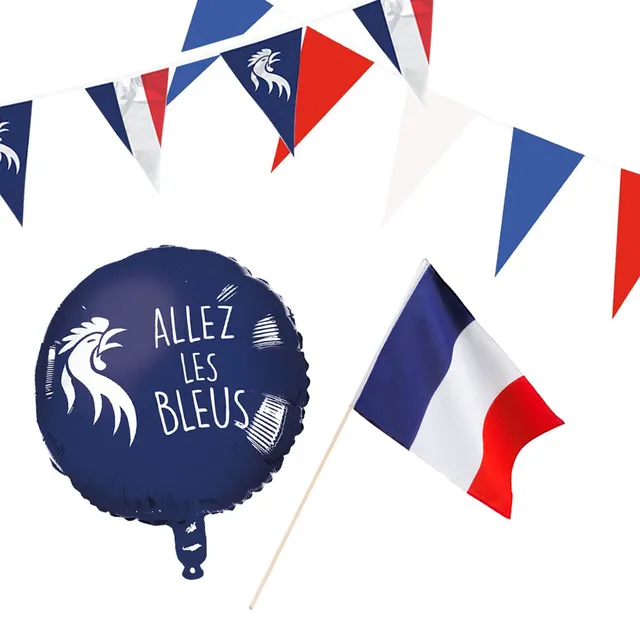 boland-frankreich-deko-set-4-tlg-blau-wei-rot-fan image 1