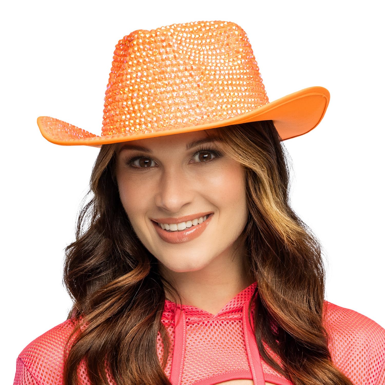 boland-aurora-uv-cowboyhut-western-neonorange image 1
