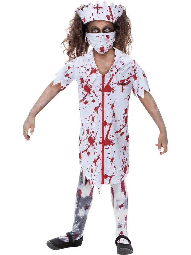 smiffys-fever-zombie-krankenschwester-m-dchenkost-m-3-tlg image 1