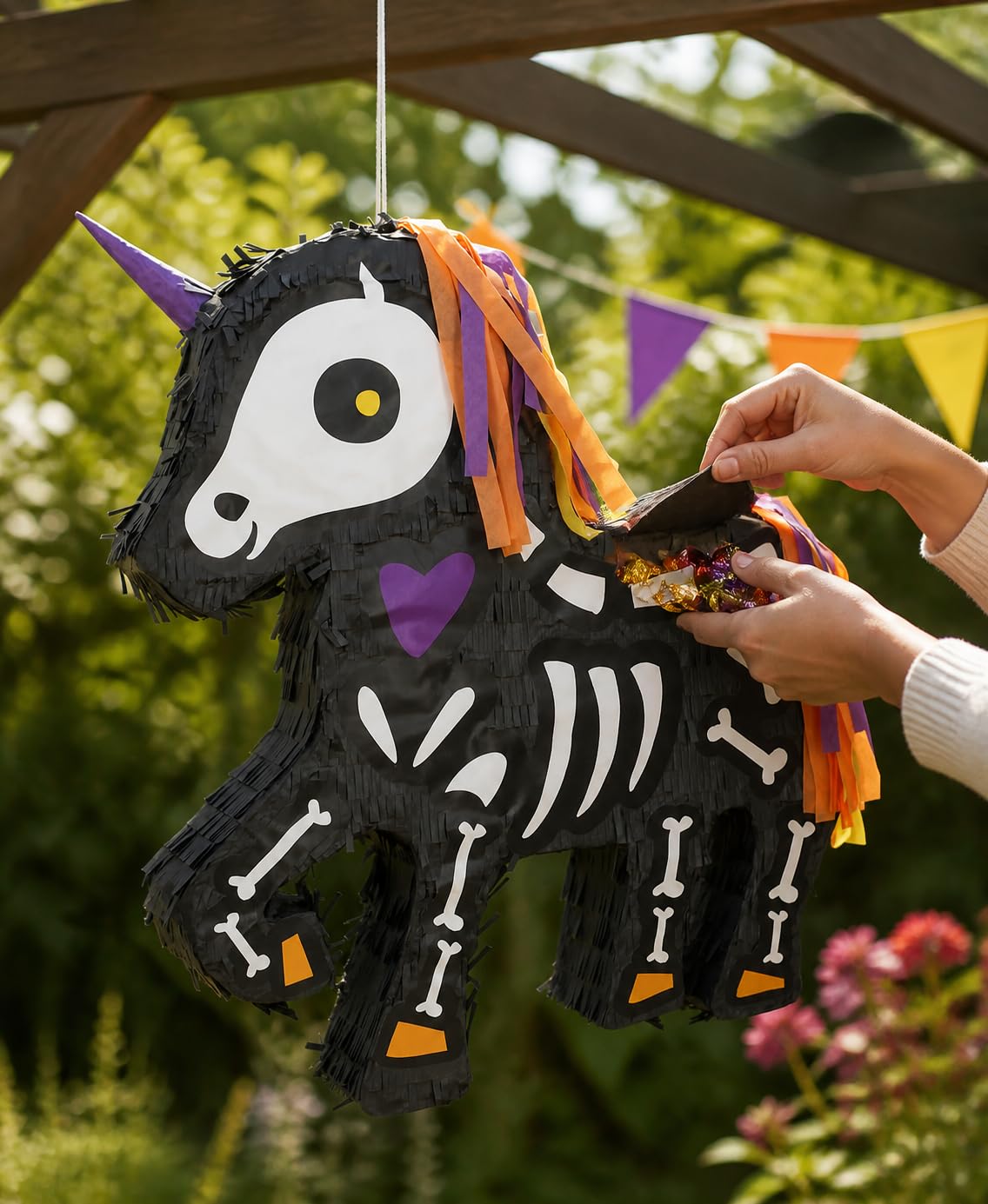 boland-halloween-einhorn-pinata-h-ngedeko-partyspiel image 7