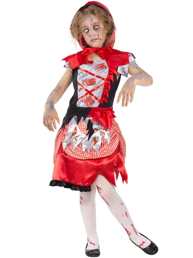 smiffys-fever-zombie-miss-hood-kinderkost-m-m-7-9-rot image 1