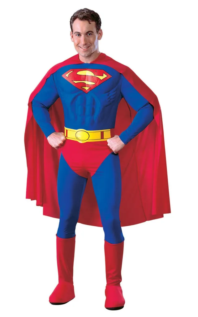 rubie-s-deluxe-superman-muscle-chest-kost-m-herren-s-anzug image 1