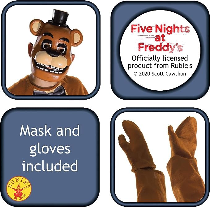 rubie-s-deluxe-freddy-kost-m-tween-kinder-horror-anzug image 5