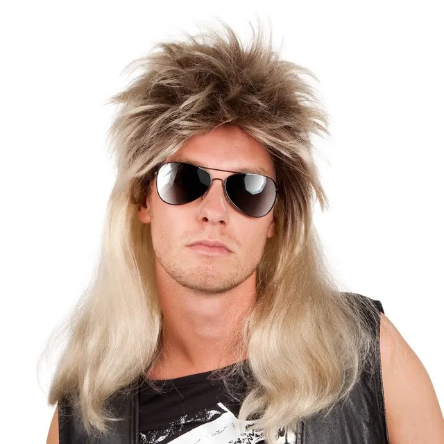 boland-wigs-ryan-per-cke-vokuhila-blond-braun-80er image 1