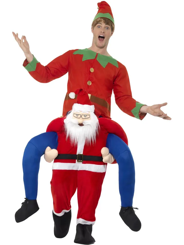 smiffys-fever-piggyback-santa-kost-m-rot-huckepack image 1